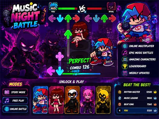 Music Night Battle: Rhythm Game