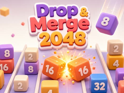 Drop & Merge 2048